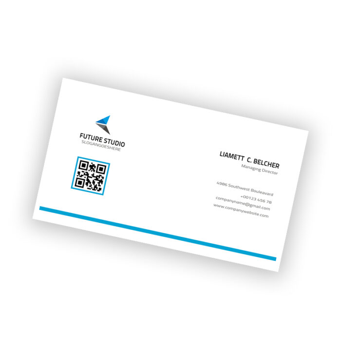 Semi Gloss Business Card-Front